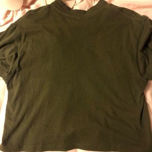 Free People Army Green Top